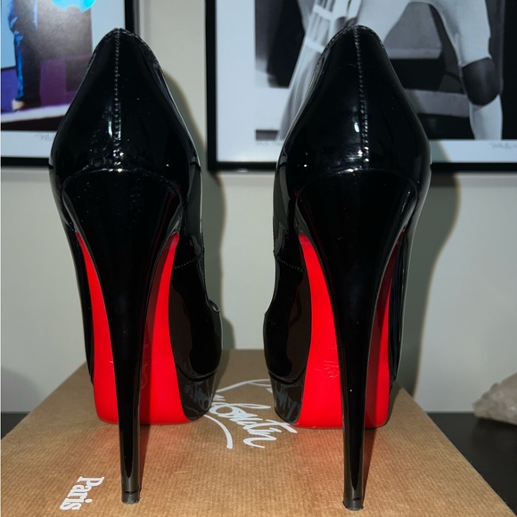 Christian Louboutin Shoes - Louboutin Lady Peep 150